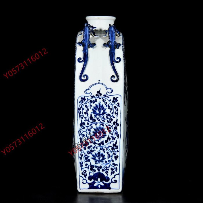 整理品】極上 清時代龍鳳紋花瓶 /西す—43 整理品】極上 清時代龍鳳紋