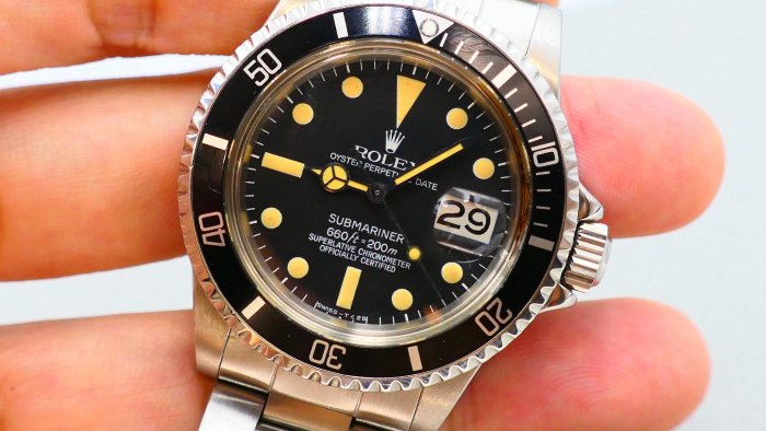 【美好時光】1970年份膏藥面勞力士ROLEX 1680單錶一隻( 5513 1665參考)