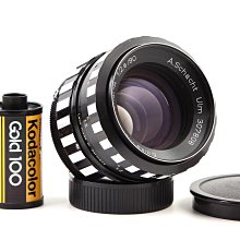老鏡淘】M42德國製斑馬肖特A.Schacht Travenar 90mm f2.8中焦人像鏡