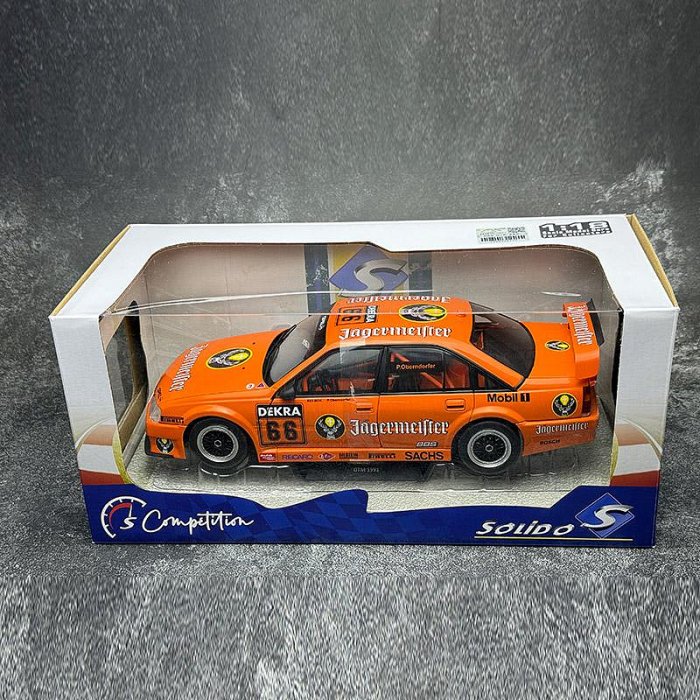 原廠模型車合金模型車仿真模型車SOLIDO 1:18 歐寶OPEL OMEGA EVO 500