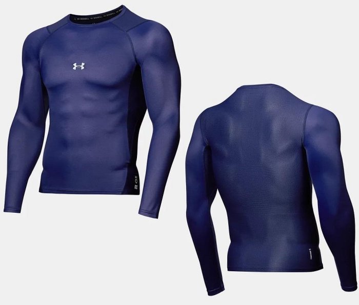 日本UA 長袖棒球緊身衣ISO-CHILL 吉田正尚春夏款涼感棒球練習衣