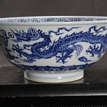 大明宣德年製青花龍紋大碗| Yahoo拍賣