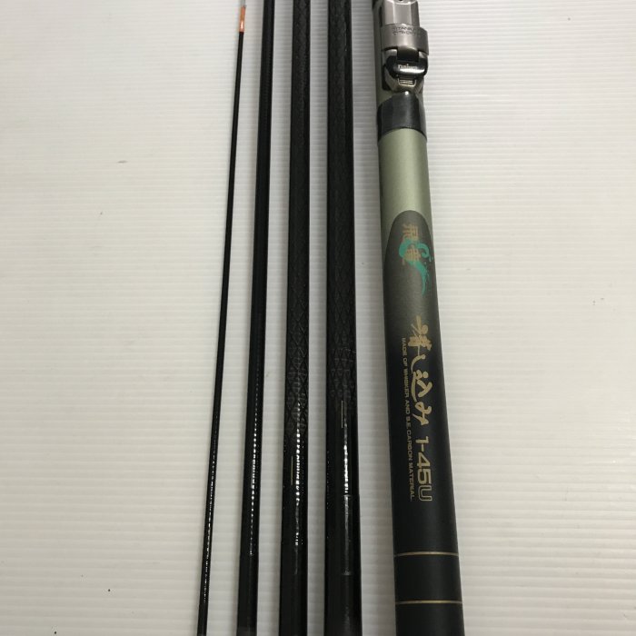 DAIWA CARBO-WHISKER PWOWE MESH 飛竜落し込み1-45U 落入/前打竿