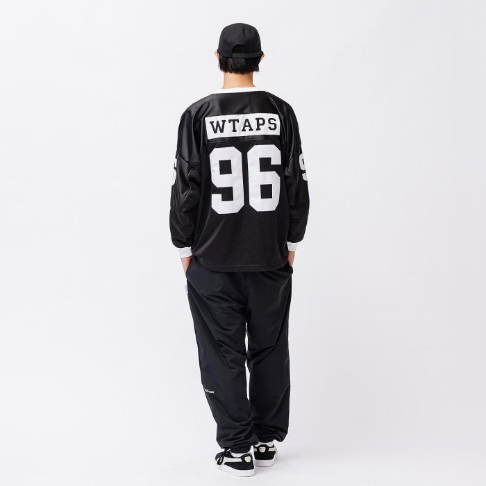 日貨代購CITY】2024AW WTAPS NETMINDER LS POLY 美式足球衫球衣