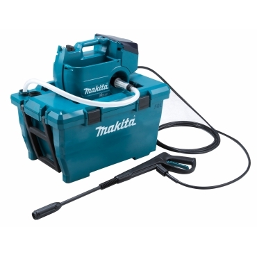 [ 家事達 ]日本Makita -DHW080ZK 36V(18Vx2)充電式無刷高壓清洗機 (主機+6.0電池*2+充電器)