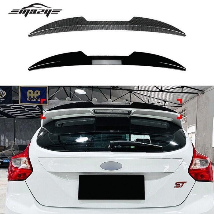 思達適用福特福克斯Focus Focus MK3 ST-Line ST 2011-2017 頂翼小尾翼改裝