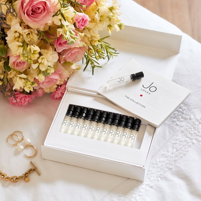 台北現貨英國代購試管針管Jo Loves 香水2ml x 12試香限量禮盒組joloves