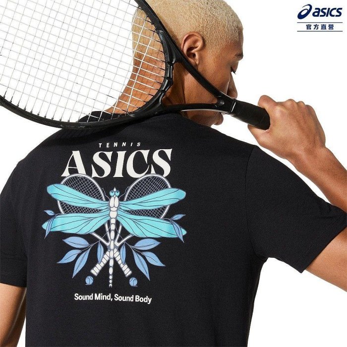 【曼森體育】ASICS 亞瑟士 短袖上衣 男款 海外版 網球上衣 2041A351 三種顏色