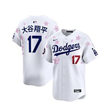 預購)村上隆X MLB 大谷翔平漢字櫻花球衣官網秒殺黃金尺寸XL Dodgers