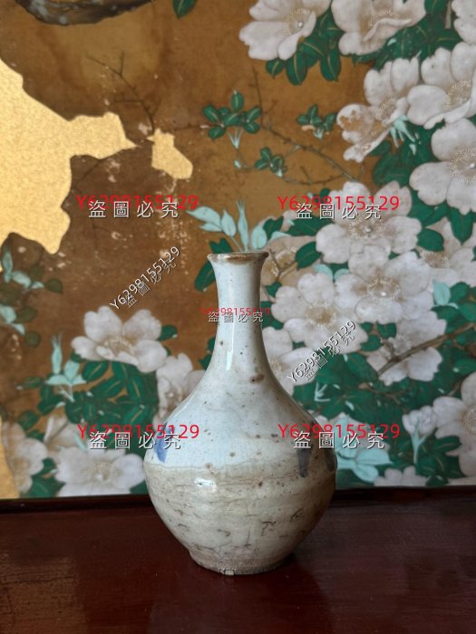18世紀李朝白瓷染付雨漏鶴首瓶高麗青瓷李朝月亮罐德利李朝提燈壺收藏