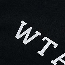 潮流本舖》WTAPS 24SS ACADEMY SWEATER COTTON COLLEGE 大學T 電縫黑色