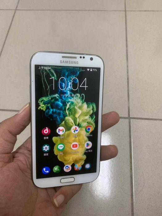 SAMSUNG NOTE2 GT-N7100 16G 5.7吋 Android安卓11 (115-2)