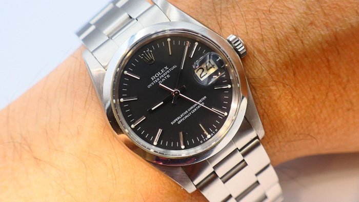 【美好時光】罕見碳黑面1978年份ROLEX 1500自動上鍊機械錶1601 16014 1501參考