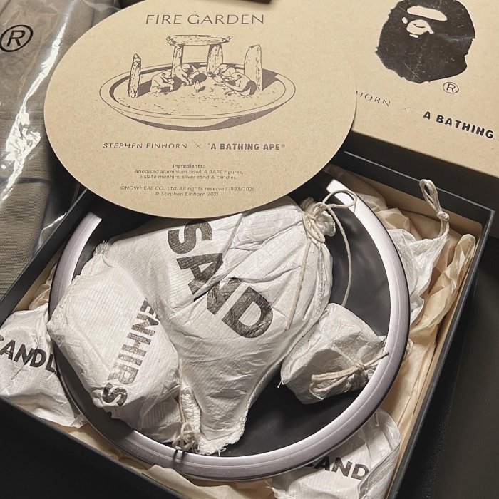 希望商店】STEPHEN EINHORN × A BATHING APE FIRE FIRE GARDEN