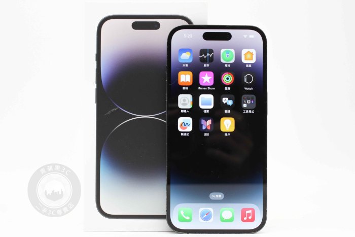 【高雄青蘋果3C】APPLE IPHONE 14 PRO 128G 128GB 太空灰 6.1吋  二手手機#96758