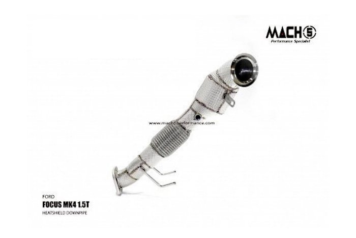 小傑-新 FOCUS MK4 ST-LINE 1.5 Mach5 當派 高流量 200鉬 Downpipe