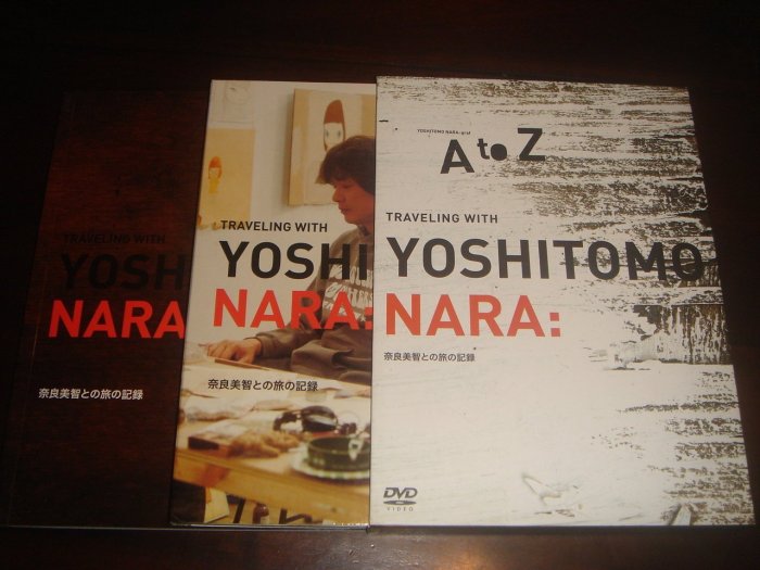 三米藝術二手書店】《DVD》TRAVELING WITH YOSHITOMO NARA 跟著奈良