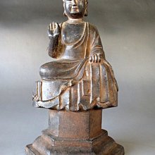 金王記拍寶網】(常5) H700 中國古代佛像銅雕釋迦牟尼佛一尊罕見稀少