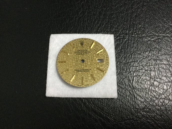 -- HAPPY DAY -- 原裝勞力士16233蠔式男用錶ROLEX電腦面盤/無翻寫/無斷腳