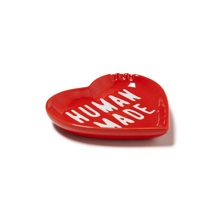 日貨代購CITY】2023AW HUMAN MADE HEART CERAMICS TRAY 盤子2色