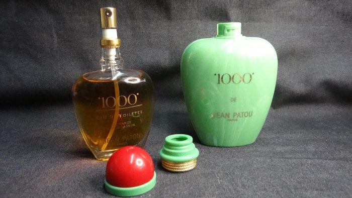 限買家下標)古董香水JEAN PATOU 1000 (1972年版) 女性淡香水60ml EDT