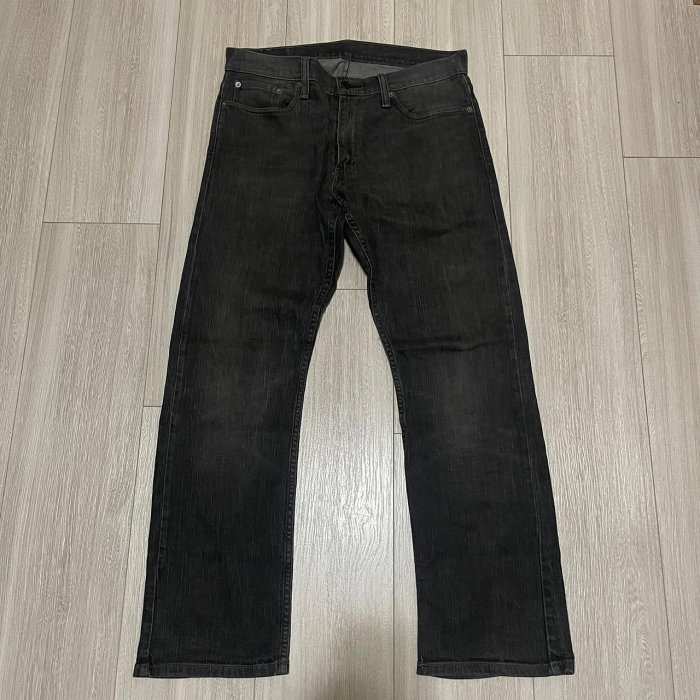 Levi's levis 04514-0241 514 W34 L30 灰黑合身直筒原色牛仔褲 513 515 **