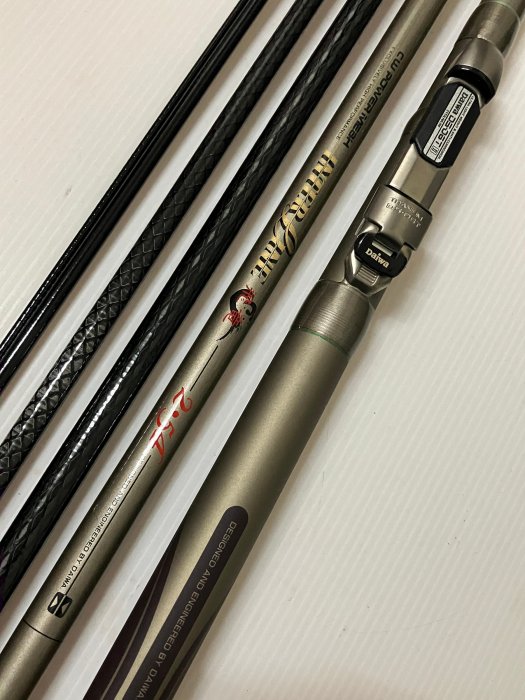 DAIWA CARBO-WHISKER PWOWE MESH （IL） 飛竜2-54 中通前打竿