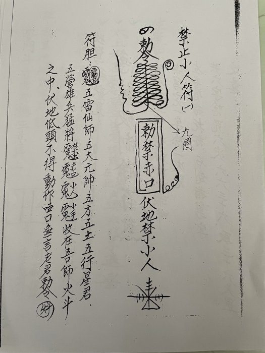 道教閭山秘傳符咒簿(一〜三卷) | Yahoo拍賣