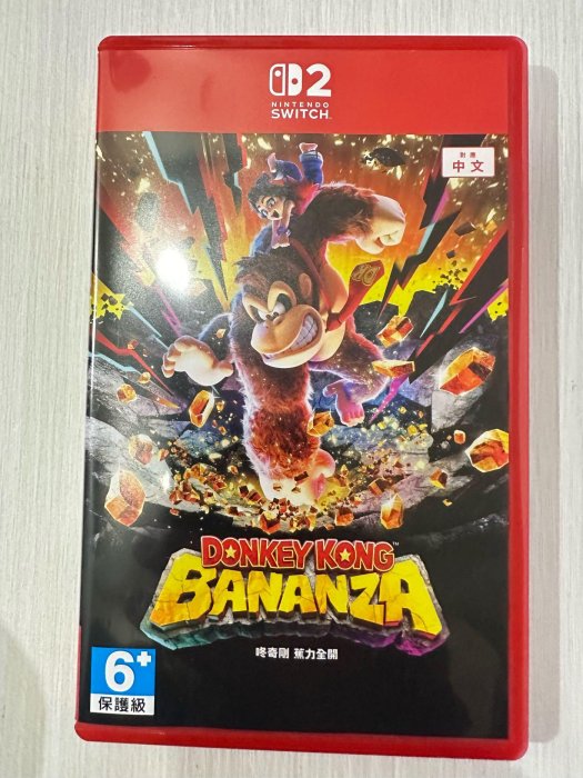 賣 NS2 Switch2 咚奇剛 蕉力全開(中文版 台灣公司貨)二手