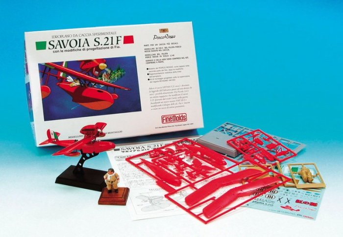 Fine Molds 宮崎駿紅豬1/72 SAVOIA S.21F 戰鬥飛行艇後期型FJ-3 (60103