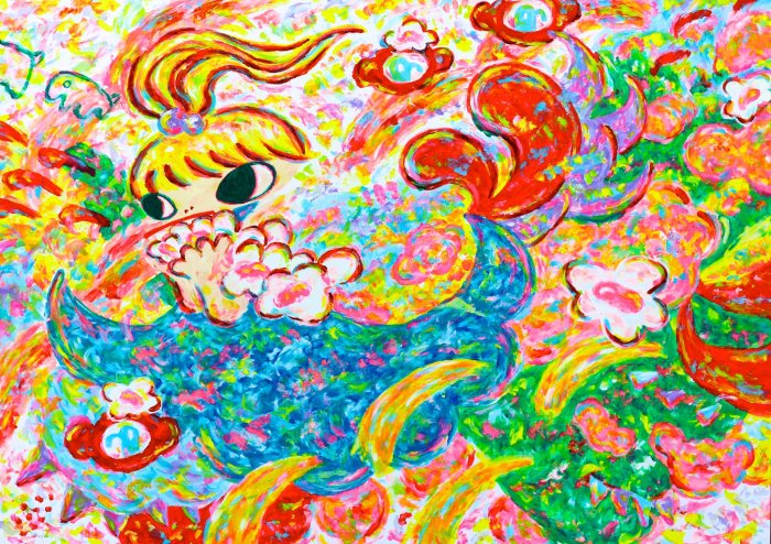 六角彩子Rokkaku Ayako 無題限量版畫限量200版| Yahoo拍賣