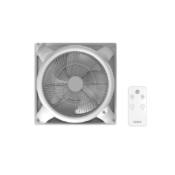 【聲寶】 18吋 DC直流馬達遙控吸頂循環扇 SK-S24181WL