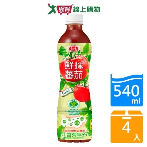 愛之味鮮採蕃茄汁-Oligo540ml*4入【愛買】
