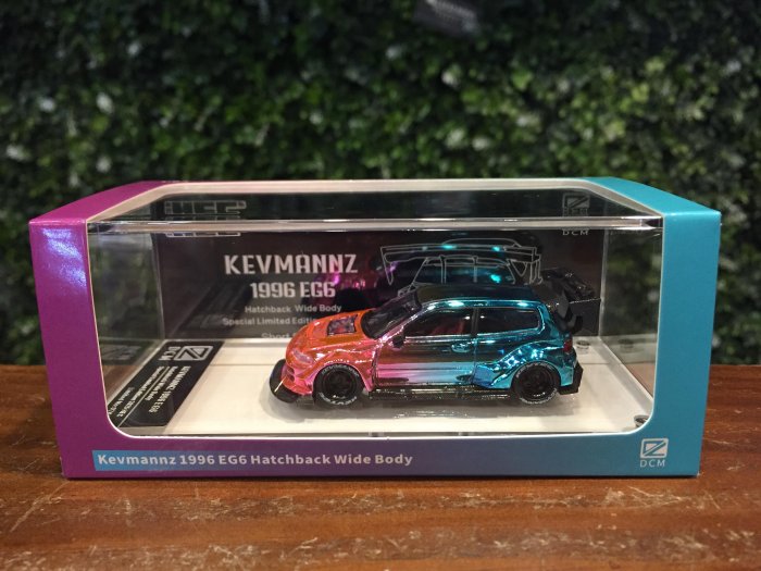 1/64 DCM Honda Civic (EG6) Wide Body Dazzling【MGM】