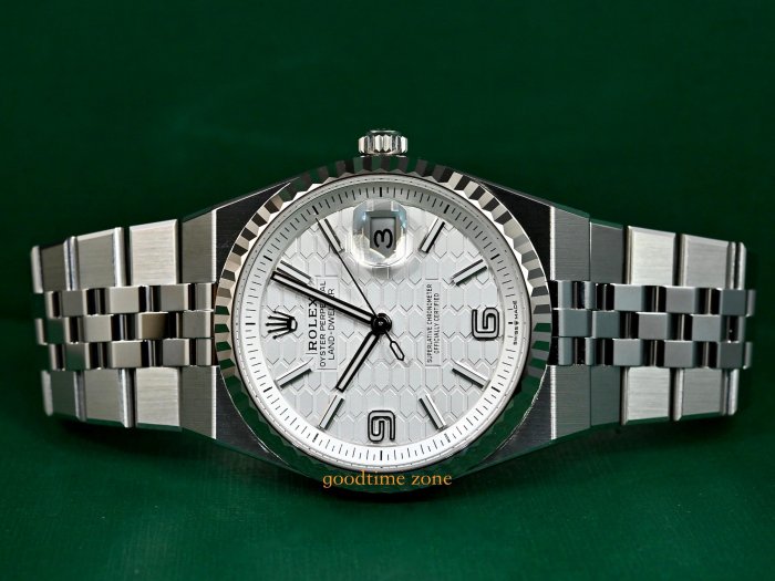 現貨] ROLEX 勞力士127334 Land-Dweller 全新26/01現貨陸行者蜂巢圖案