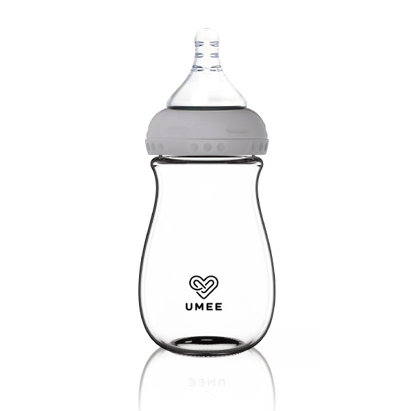 荷蘭 UMEE 寬口防脹氣玻璃奶瓶 240ml product image 1