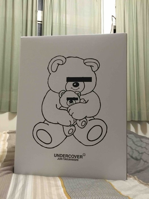 UNDERCOVER BEAR FLOOR LAMP MEDICOM TOY UC COTY BOY 小熊夜燈現貨
