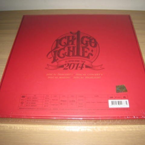 全新【一期一會 2014 JYJ Japan Dome Tour [ICHIGO ICHIE]】DVD(韓國