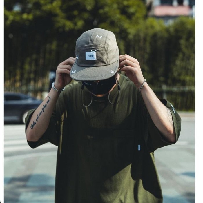 帽子 WTAPS T-5 02 CAP/COTTON. OXFORD TEXTILE WTAPS T-5 02 / Cap / Cotton. Ripstop | Gray