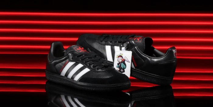 新品未使用 Crazy Raccoon atmos adidas Samba Crazy Raccoon atmos adidas Originals Samba Core Black IH3518