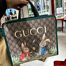 GUCCI PETER RABBIT™ X GUCCI TOTE BAG 彼得兔聯名包| Yahoo拍賣