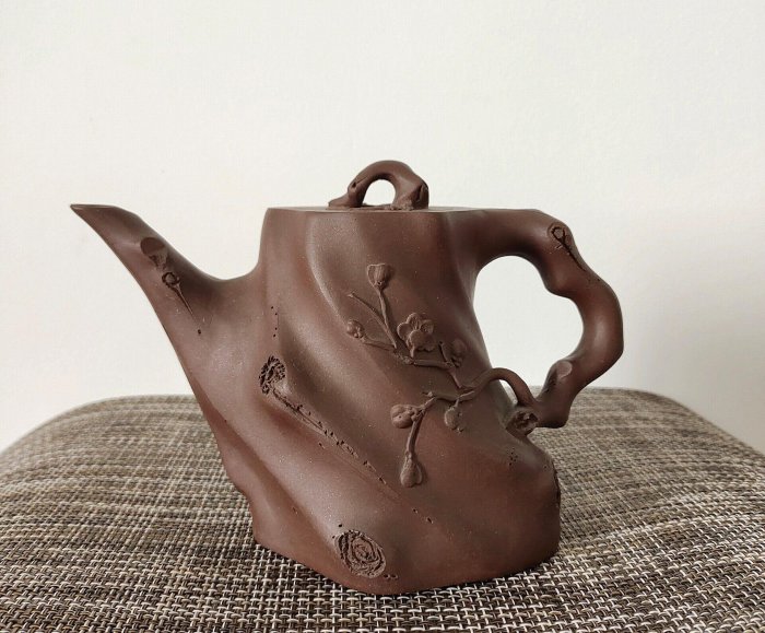 民国 紫砂布袋和尚 置物 茶道具 骨董品 唐物 中国古美術(F-178) 民国
