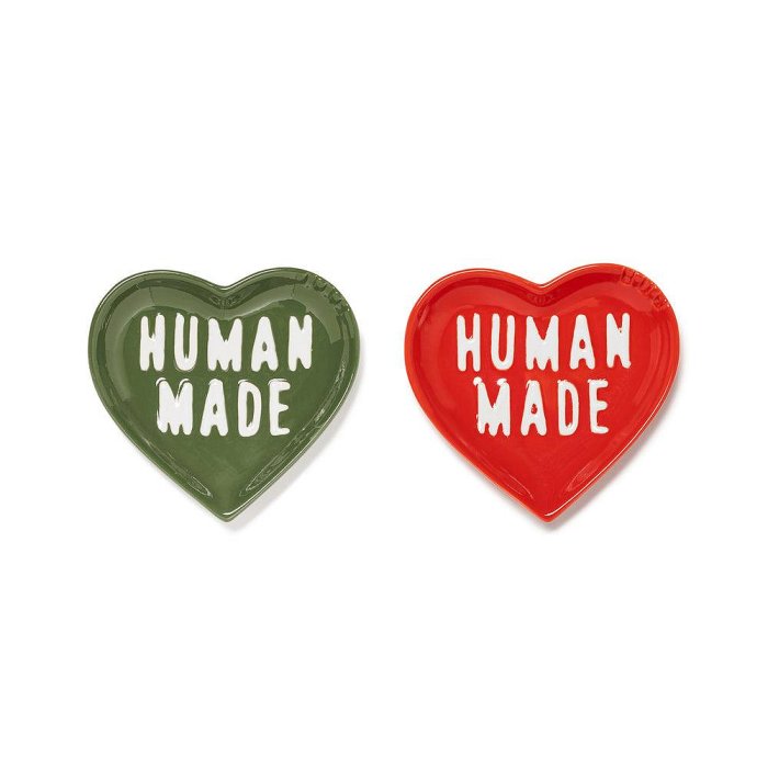 日貨代購CITY】2024AW HUMAN MADE HEART CERAMICS TRAY 愛心盤子現貨