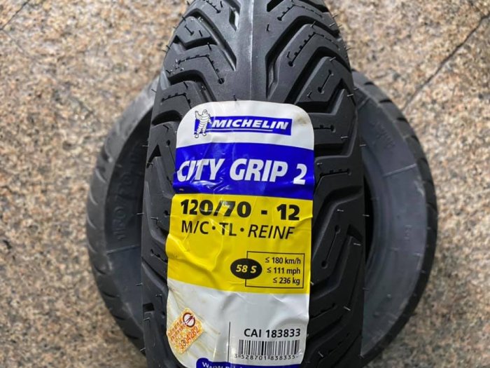 **勁輪工坊** (機車輪胎專賣店) CITY GRIP2 110/70/12 120/70/12 130/70/12