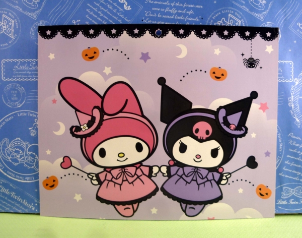 【震撼精品百貨】My Melody 美樂蒂~卡片 庫洛米&MM 萬聖節