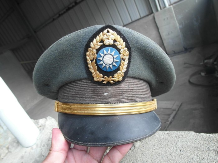 眷村---國軍---陸軍----大盤帽--軍帽--第一製帽廠--品如圖