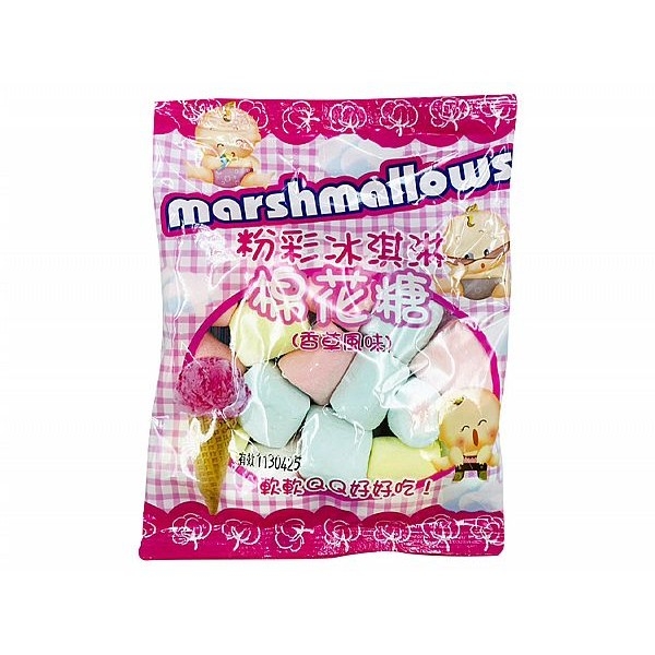 粉彩冰淇淋棉花糖(香草風味)23g【小三美日】DS011709
