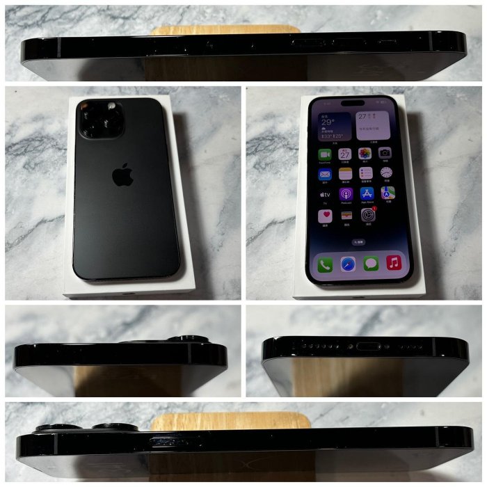 懇得機通訊 二手機 iPhone 14 Pro Max 128G 黑色 6.7吋 IOS18.5【可舊機交換折抵】427