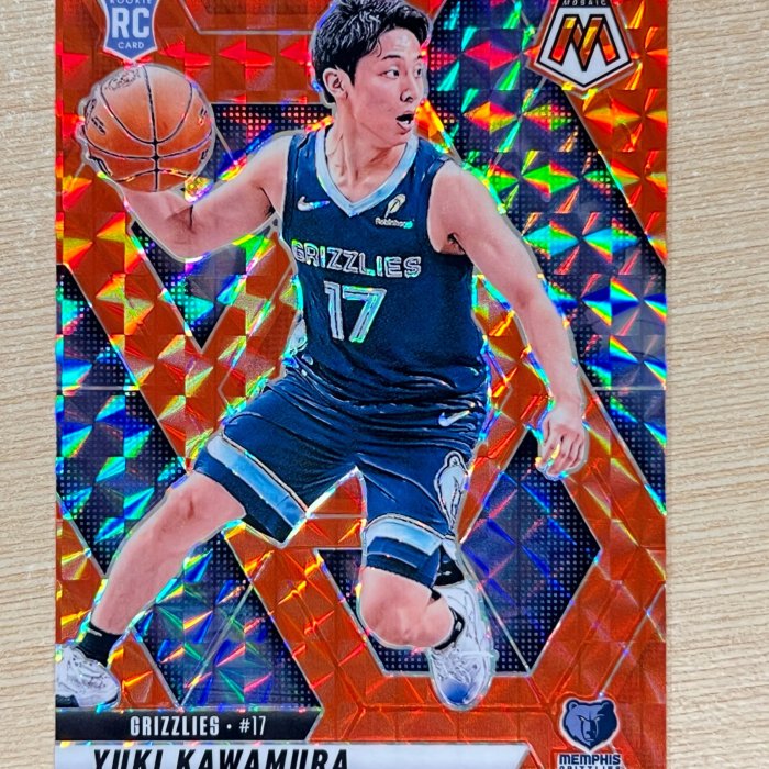 限量/249 Yuki Kawamura 河村勇輝MOSAIC 馬賽克2024-25 新人RC 519 