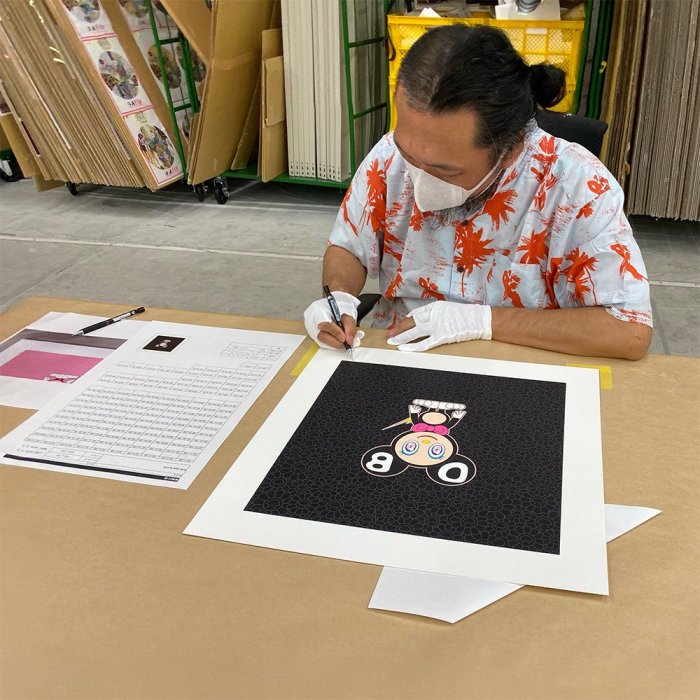 村上隆TAKASHI MURAKAMI DOB 2020 版畫| Yahoo拍賣